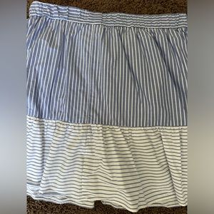 Loft Outlet lined Ruffle Skirt